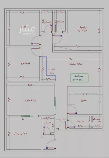 شقة للبيع في شارع التونس, حي النزهة, مدينة جدة, منطقة مكة المكرمة صورة 2