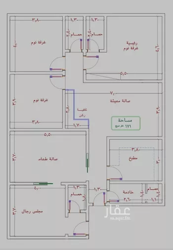 شقة للبيع في شارع التونس, حي النزهة, مدينة جدة, منطقة مكة المكرمة