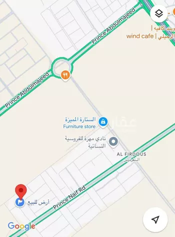 أرض للبيع في شارع فالح بن خفاف, حي الفردوس, مدينة جدة, منطقة مكة المكرمة