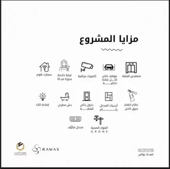 شقة للبيع في شارع عتبة بن ربيعة, حي المنتزة, مدينة الدمام, المنطقة الشرقية صورة 5