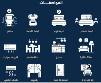 شقة للإيجار في شارع جمال الدين القاسمي ، حي العارض ، الرياض ، منطقة الرياض صورة 2