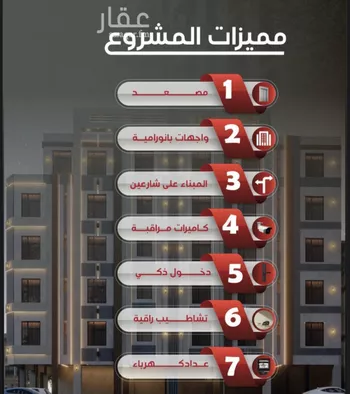 شقة للبيع في شارع ظيبان بن عماره, حي النزهة, مدينة جدة, منطقة مكة المكرمة صورة 3