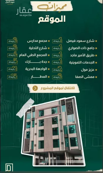 شقة للبيع في شارع العجاج, حي الصفاء, مدينة جدة, منطقة مكة المكرمة صورة 2