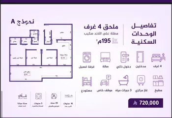 شقة للبيع في شارع احمد بن عيسى الرومي, حي الفيحاء, مدينة جدة, منطقة مكة المكرمة صورة 4