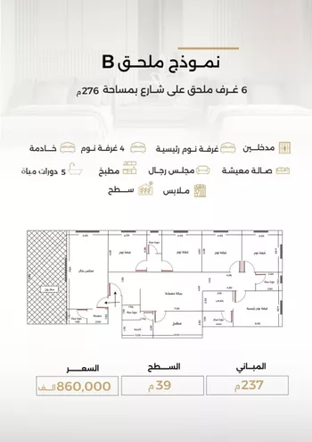 شقة للبيع في شارع الناصر بن الأحمر, حي الصفاء, مدينة جدة, منطقة مكة المكرمة صورة 3