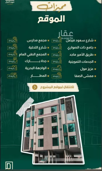 شقة للبيع في شارع العجاج, حي الصفاء, مدينة جدة, منطقة مكة المكرمة صورة 5