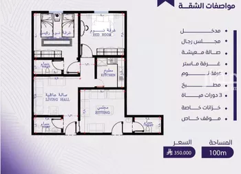 شقة للبيع في شارع عبد الله بن ابي الوليد, حي المروة, مدينة جدة, منطقة مكة المكرمة صورة 3
