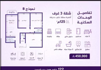 شقة للبيع في شارع احمد بن عيسى الرومي, حي الفيحاء, مدينة جدة, منطقة مكة المكرمة صورة 3