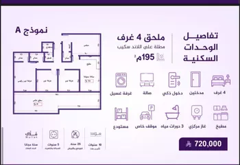 شقة للبيع في شارع احمد بن عيسى الرومي, حي الفيحاء, مدينة جدة, منطقة مكة المكرمة صورة 3