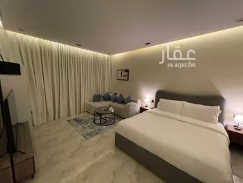 استديو مفروش للحجز في شارع إبراهيم بن نغيمش ، حي العقيق ، الرياض ، منطقة الرياض صورة 4