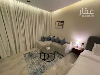استديو مفروش للحجز في شارع إبراهيم بن نغيمش ، حي العقيق ، الرياض ، منطقة الرياض صورة 3
