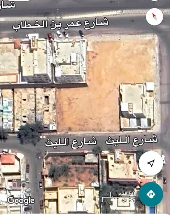 أرض للبيع في شارع الليث, حي الخالدية, مدينة عرعر, منطقة الحدود الشماليه صورة 5