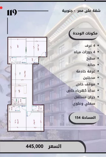 شقة للبيع في شارع الواحة, حي الواحة, مدينة جدة, منطقة مكة المكرمة