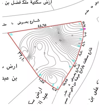 أرض للبيع في شارع خذماء, حي المطار, مدينة ابها, منطقة عسير صورة 2