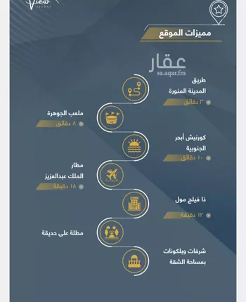 شقة للبيع في شارع الثامية, حي حكومي1, مدينة جدة, منطقة مكة المكرمة صورة 3