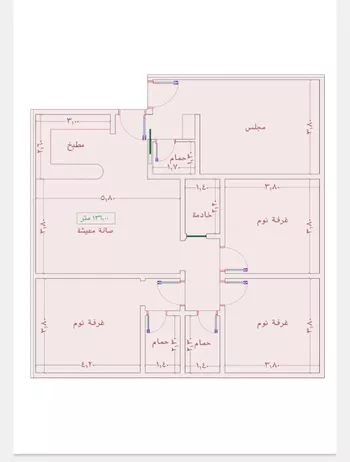 شقة للبيع في شارع السامر, حي الواحة, مدينة جدة, منطقة مكة المكرمة