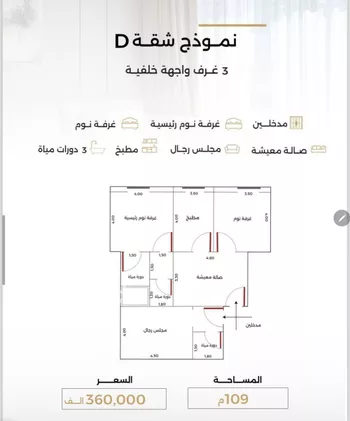 شقة للبيع في شارع عبدالرزاق البيطار, حي الصفاء, مدينة جدة, منطقة مكة المكرمة صورة 4