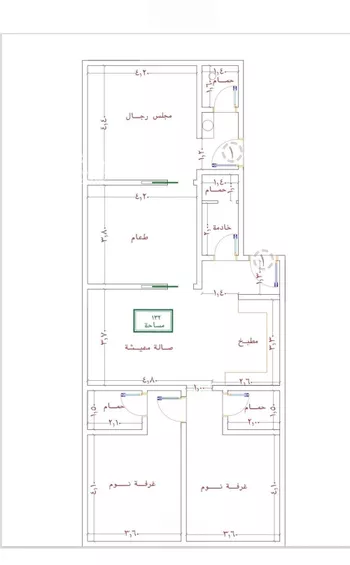 شقة للبيع في شارع ظعفرانه, حي النزهة, مدينة جدة, منطقة مكة المكرمة صورة 3