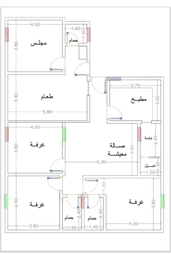 شقة للبيع في شارع محمد بن احمد الفارسي, حي النزهة, مدينة جدة, منطقة مكة المكرمة