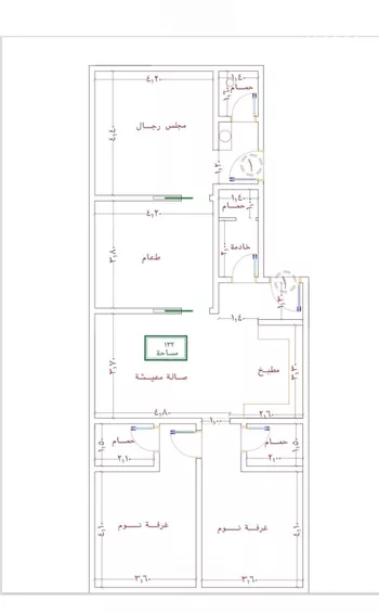 شقة للبيع في شارع ظعفرانه, حي النزهة, مدينة جدة, منطقة مكة المكرمة صورة 2