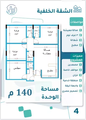 شقة للبيع في شارع محمد بن اسعد العظم, حي النزهة, مدينة جدة, منطقة مكة المكرمة