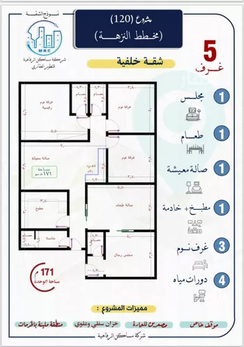 شقة للبيع في شارع التونس, حي النزهة, مدينة جدة, منطقة مكة المكرمة صورة 4