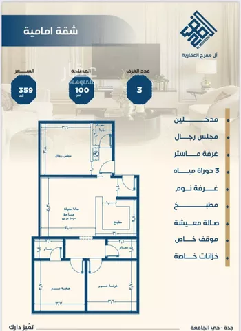 شقة للبيع في شارع عبدالرحمن الزواوي, حي الروابي, مدينة جدة, منطقة مكة المكرمة صورة 5