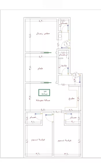 شقة للبيع في شارع ظعفرانه, حي النزهة, مدينة جدة, منطقة مكة المكرمة صورة 4