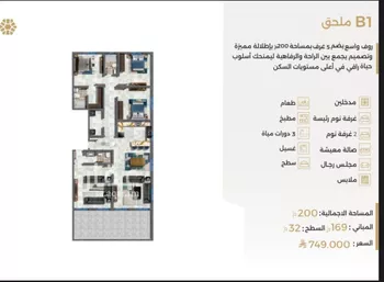 شقة للبيع في شارع ابو سفيان مدلوك, حي النعيم, مدينة جدة, منطقة مكة المكرمة صورة 2