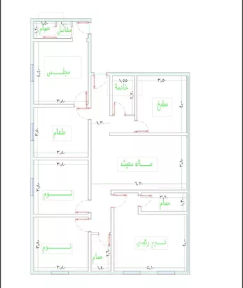 شقة للبيع في شارع يونس البصري, حي الرغامة, مدينة جدة, منطقة مكة المكرمة صورة 2