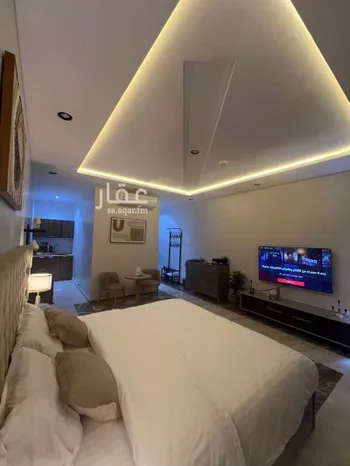 استديو مفروش للحجز في شارع أبي الحسن بن الأثير, حي الشهداء, الرياض صورة 2