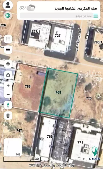 أرض للبيع في شارع أبو واقد الليثي, حي الشامية الجديد, مدينة مكه المكرمه, منطقة مكة المكرمة صورة 4