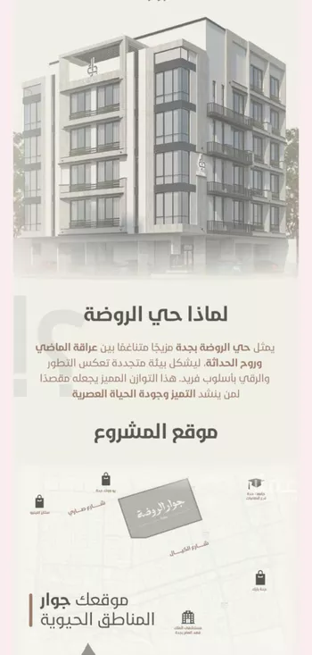 شقة للبيع في شارع احمد محمد السباعي, حي الروضة, مدينة جدة, منطقة مكة المكرمة صورة 4
