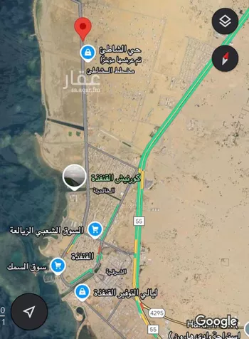 أرض للبيع في شارع غير معروف, حي الشاطئ 2, مدينة القنفذه, منطقة مكة المكرمة صورة 4