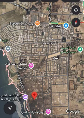 أرض للبيع في شارع غير معروف, حي (حي رقم (5, مدينة الليث, منطقة مكة المكرمة