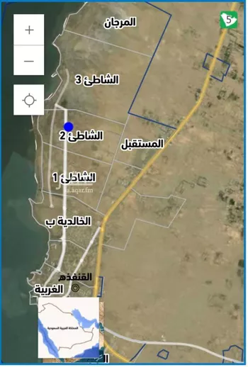 أرض للبيع في شارع غير معروف, حي الشاطئ 2, مدينة القنفذه, منطقة مكة المكرمة صورة 3