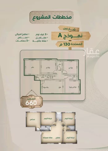 شقة للبيع في شارع ابراهيم مرزوق, حي الروضة, مدينة جدة, منطقة مكة المكرمة صورة 3