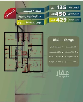 شقة للبيع في شارع أبو الحسن التميمى, حي الصفاء, مدينة جدة, منطقة مكة المكرمة