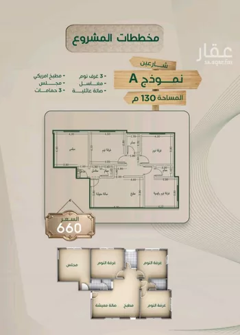 شقة للبيع في شارع ابراهيم مرزوق, حي الروضة, مدينة جدة, منطقة مكة المكرمة صورة 2