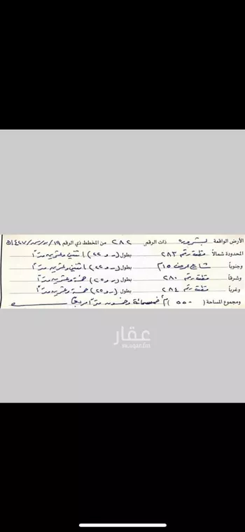 أرض للبيع في شارع شارع إسلام أباد, حي النزهة, مدينة شروره, منطقة نجران صورة 3