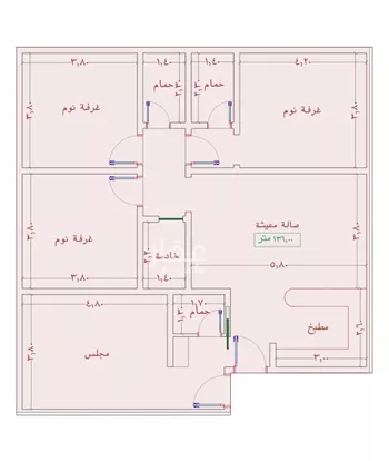 شقة للبيع في شارع السامر, حي الواحة, مدينة جدة, منطقة مكة المكرمة