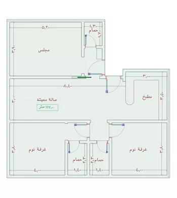 شقة للبيع في شارع السامر, حي الواحة, مدينة جدة, منطقة مكة المكرمة صورة 3