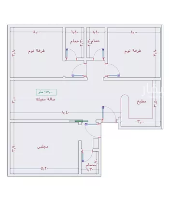 شقة للبيع في شارع السامر, حي الواحة, مدينة جدة, منطقة مكة المكرمة