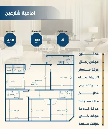 شقة للبيع في شارع ابن الشرف, حي الجامعة, مدينة جدة, منطقة مكة المكرمة