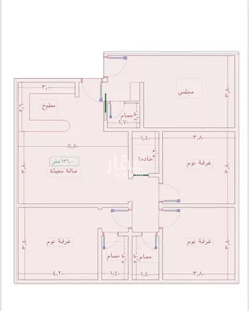 شقة للبيع في شارع السامر, حي الواحة, مدينة جدة, منطقة مكة المكرمة