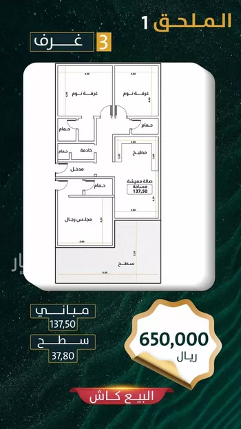 شقة للبيع في شارع ابو طرفه الكندي, حي النعيم, مدينة جدة, منطقة مكة المكرمة صورة 5
