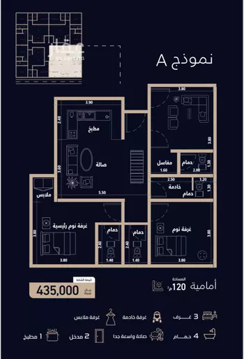 شقة للبيع في شارع الميزانيه, حي العزيزية, مدينة جدة, منطقة مكة المكرمة صورة 4