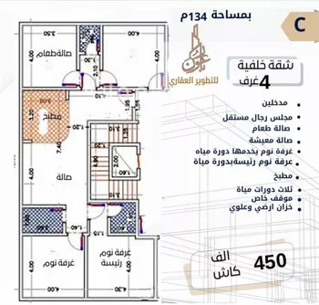 شقة للبيع في شارع طه السنوي, حي الصفاء, مدينة جدة, منطقة مكة المكرمة صورة 3