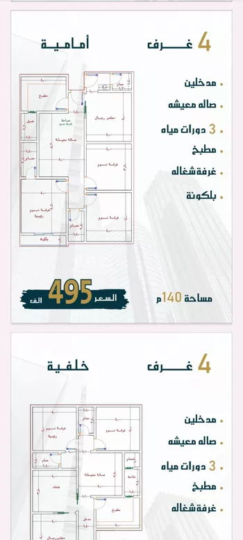 شقة للبيع في شارع الامير عبدالمجيد, حي الصواري, مدينة جدة, منطقة مكة المكرمة صورة 2