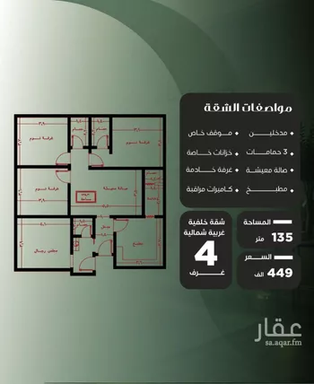 شقة للبيع في حي النزهة, مدينة جدة, منطقة مكة المكرمة